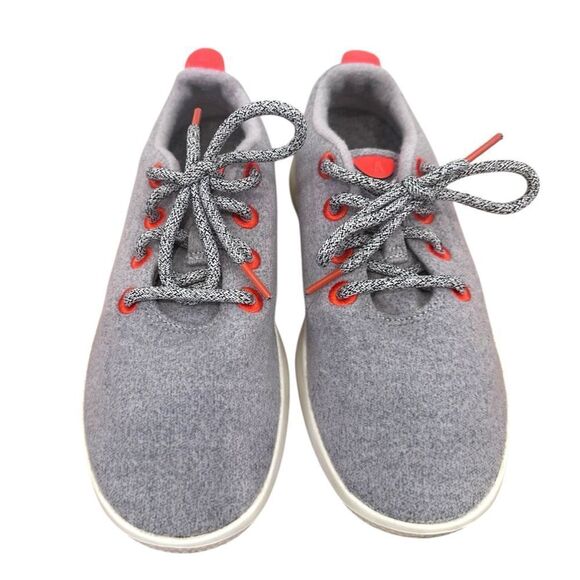 All Birds Women's Light Grey / Blue Wool Runners Size 8 - Picture 4 of 8